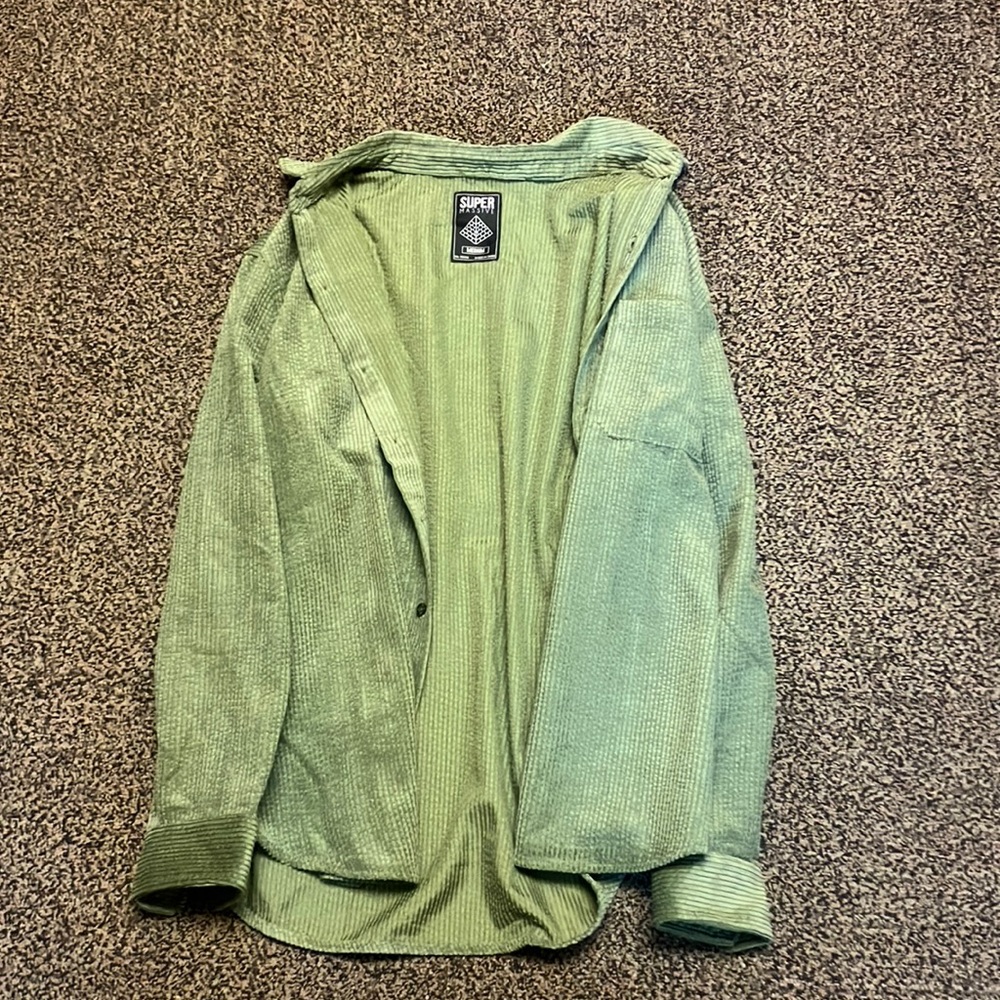 Corduroy button down shirt